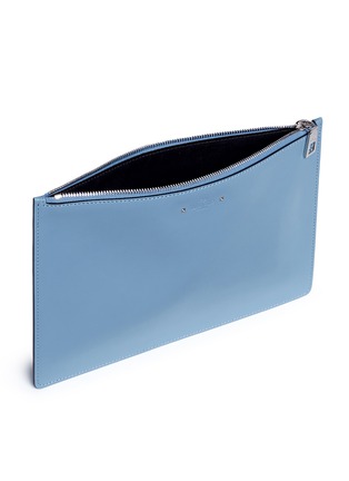 Detail View - Click To Enlarge - VALENTINO GARAVANI - Leather zip pouch