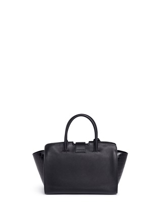 Detail View - Click To Enlarge - SAINT LAURENT - 'Downtown Cabas' baby leather bag