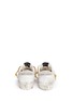Back View - Click To Enlarge - GOLDEN GOOSE - 'Superstar' cracked effect leather sneakers