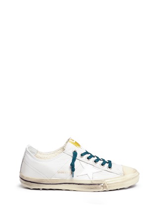 Main View - Click To Enlarge - GOLDEN GOOSE - 'V-Star 2' coated outsole leather sneakers