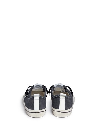 Back View - Click To Enlarge - GOLDEN GOOSE - 'California' star patch suede sneakers