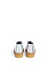 Back View - Click To Enlarge - STELLA MCCARTNEY - 'Wendy' glitter star appliqué mirror kids wedge boots