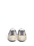 Front View - Click To Enlarge - GOLDEN GOOSE - 'V-Star 2' star print canvas sneakers