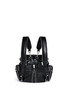 Detail View - Click To Enlarge - ALEXANDER WANG - 'Mini Marti' lambskin leather three-way backpack
