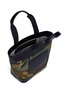  - ALEXANDER WANG - Leather panel camouflage print canvas tote