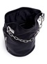  - ALEXANDER WANG - 'Attica Dry Sack' chain handle leather bucket bag