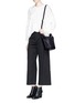 Figure View - Click To Enlarge - ALEXANDER WANG - 'Attica Dry Sack' chain handle leather bucket bag