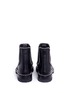 Back View - Click To Enlarge - ALEXANDER WANG - 'Spencer' ball chain trim leather Chelsea boots