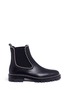 Main View - Click To Enlarge - ALEXANDER WANG - 'Spencer' ball chain trim leather Chelsea boots