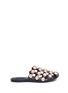 Main View - Click To Enlarge - ALEXANDER WANG - 'Amelia' dome stud caged leather slides