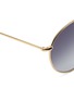 Detail View - Click To Enlarge - SPEKTRE - 'P2' metal round sunglasses