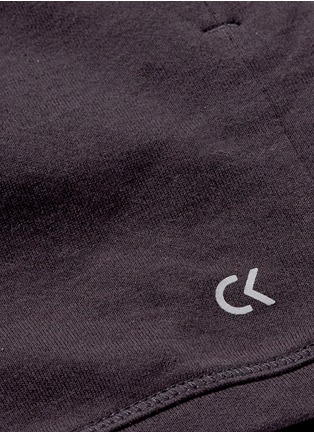  - CALVIN KLEIN PERFORMANCE - 'Toss' logo print cotton rompers