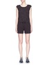 Main View - Click To Enlarge - CALVIN KLEIN PERFORMANCE - 'Toss' logo print cotton rompers