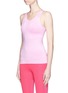 Front View - Click To Enlarge - CALVIN KLEIN PERFORMANCE - Low impact performance tank top