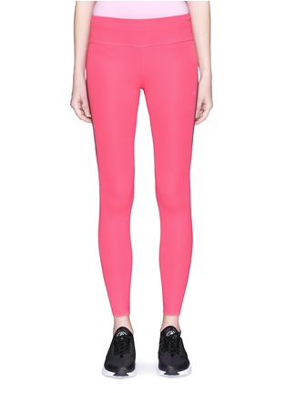 Main View - Click To Enlarge - CALVIN KLEIN PERFORMANCE - Taped seam performance leggings