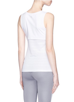 Back View - Click To Enlarge - CALVIN KLEIN PERFORMANCE - Mesh back performance tank top
