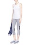 Figure View - Click To Enlarge - CALVIN KLEIN PERFORMANCE - Mesh back performance tank top