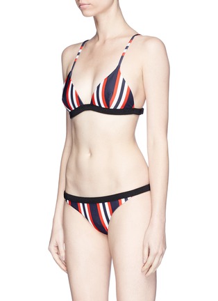 Figure View - Click To Enlarge - RYE  - 'Bugs' stripe bikini bottoms