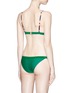 Back View - Click To Enlarge - RYE  - 'Twisty' stripe strap bikini top