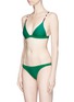 Figure View - Click To Enlarge - RYE  - 'Twisty' stripe strap bikini top