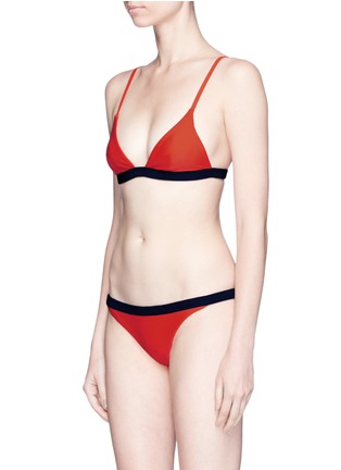 Figure View - Click To Enlarge - RYE  - 'Twinx' triangle bikini top