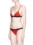 Figure View - Click To Enlarge - RYE  - 'Twinx' triangle bikini top