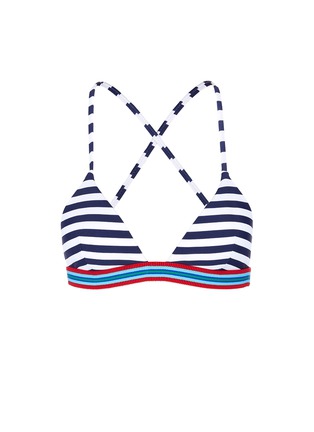 Main View - Click To Enlarge - RYE  - 'Tango' stripe triangle bikini top
