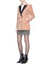 Figure View - Click To Enlarge - BLAZÉ MILANO - 'Jealousy Ricami' dragonfly embellished velvet blazer