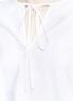 Detail View - Click To Enlarge - CO - Cocoon sleeve neck tie peasant top