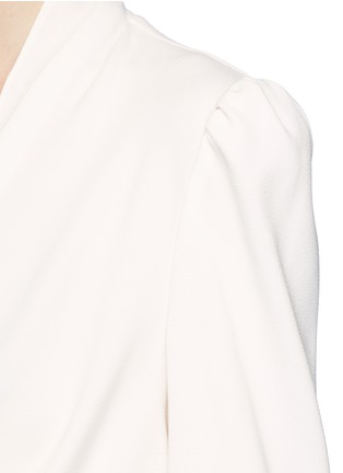 Detail View - Click To Enlarge - CO - Belted crepe wrap top