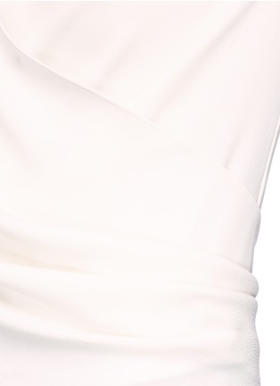 Detail View - Click To Enlarge - CO - Belted crepe wrap top