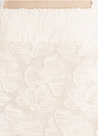 Detail View - Click To Enlarge - CO - Floral fil coupé top
