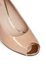 Detail View - Click To Enlarge - STUART WEITZMAN - 'Loire' patent leather wedge pumps