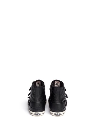 Back View - Click To Enlarge - ASH - 'Vincent' leather buckle sneakers
