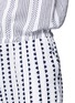 Detail View - Click To Enlarge - LEM LEM - 'Yeshi' stripe cotton V-neck jumpsuit