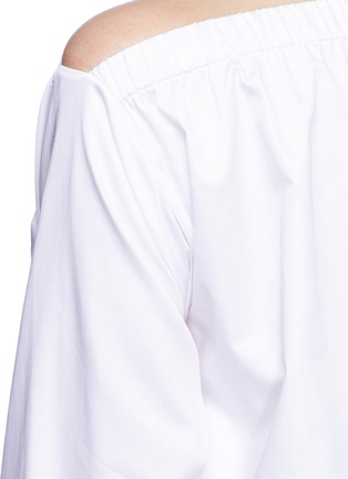  - DION LEE - Double sleeve tie poplin top