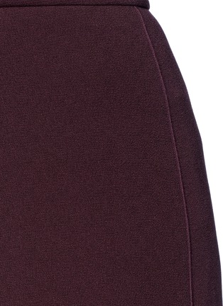 Detail View - Click To Enlarge - DION LEE - 'Balance' bonded crepe poncho skirt
