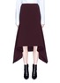 Main View - Click To Enlarge - DION LEE - 'Balance' bonded crepe poncho skirt