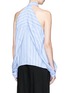 Back View - Click To Enlarge - DION LEE - Sleeve release stripe shirt