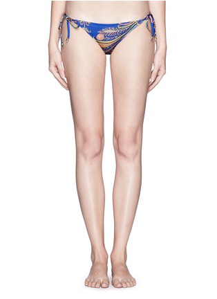 Main View - Click To Enlarge - J.CREW - Feather paisley string bottom