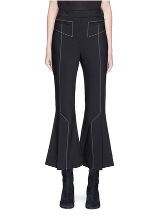 Main View - Click To Enlarge - ELLERY - 'Align' cropped flared pants