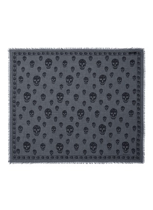 Detail View - Click To Enlarge - ALEXANDER MCQUEEN - Skull print scarf