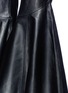 Detail View - Click To Enlarge - ELLERY - 'Sinuous' cropped full flare leather pants