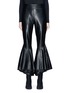 Main View - Click To Enlarge - ELLERY - 'Sinuous' cropped full flare leather pants