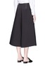 Back View - Click To Enlarge - ELLERY - 'Eunice' side split A-line skirt
