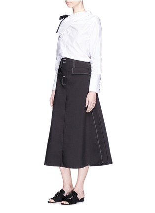 Figure View - Click To Enlarge - ELLERY - 'Eunice' side split A-line skirt