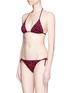 Figure View - Click To Enlarge - STELLA MCCARTNEY - 'Animal' leopard print triangle bikini top