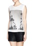 Front View - Click To Enlarge - J.CREW - Photo stripe tank