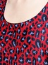 Detail View - Click To Enlarge - STELLA MCCARTNEY - 'Animal' leopard print cotton-silk rompers