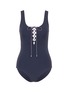 Main View - Click To Enlarge - STELLA MCCARTNEY - 'Lacing' one-piece swimsuit